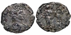 Ancient Coins - ROMAN IMPERIAL, Caracalla as Caesar under Septimius Severus (195-98 AD), 197 AD, Denarius, Very Fine