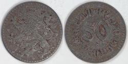 World Coins - GERMANY - Weimar (Saxe-Weimar-Eisenach), 1920, 50 Pfennig, Very Fine