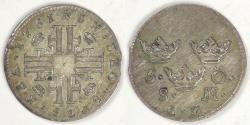 World Coins - SWEDEN, Frederik I, 1731 GZ, 5 Öre, EF / VF