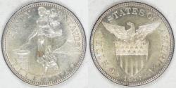 World Coins - PHILIPPINES - U.S. Territory, 1917 S, 50 Centavos, AU+ details
