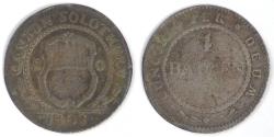World Coins - SWITZERLAND - Canton of Solothurn, 1808 Batzen, Choice Fine / Very Good