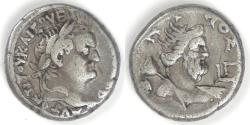 Ancient Coins - EGYPT - Alexandria, Titus (79-81 AD), BI Tetradrachm, Year 3 (80-81 AD), Very Fine