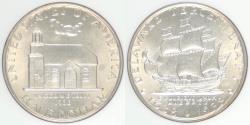 Us Coins - 1936 Delaware Tercentenary Half Dollar graded MS-64 by NGC