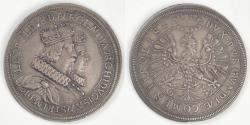 World Coins - AUSTRIA - Tyrol, Leopold V and Claudia, ND (1626-1632) 2 Thalers, Extra Fine