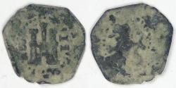 World Coins - SPAIN, Philip III, (1602-06) B, 2 Maravedis, VG