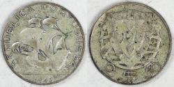 World Coins - PORTUGAL - Republic, 1942, 2½ Escudos, EF