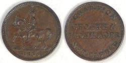 World Coins - GREAT BRITAIN - Nettlebed (Oxfordshire), 1835 Farthing, Choice Extra Fine