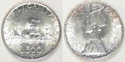 World Coins - ITALY - Republic, 1958 R, 500 Lire, Choice AU
