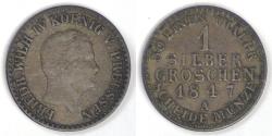 World Coins - GERMANY - Prussia, Friedrich Wilhelm IV, 1847 A, Silbergroschen, Choice Fine