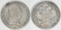World Coins - AUSTRIA - Empire, Franz I, 1824 A, Thaler, about EF / Choice EF