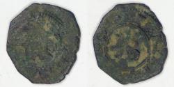 World Coins - SPAIN, Philip III, 1601, 2 Maravedis, about Fine