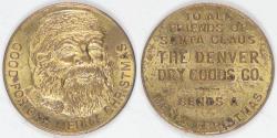 Us Coins - The Denver Dry Goods Co. Denver, Colorado, Trade Token, AU