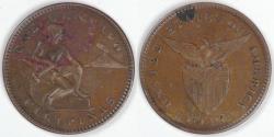 World Coins - PHILIPPINES - U.S. Territory, 1917 S, Centavo, Extra Fine
