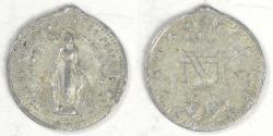 World Coins - FRANCE, Miraculous Medal of Our Lady Grace