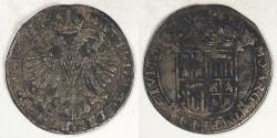 World Coins - NETHERLANDS - Kampen, Matthias I, ND (1611-1619), 6 Stuivers (Arendschelling), Very Fine