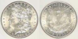 Us Coins - 1890-O Morgan Dollar MS-63+ in SGS holder