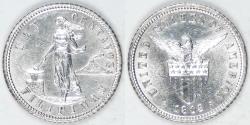 World Coins - PHILIPPINES - U.S. Territory, 1903 (p), 10 Centavos, Brilliant Uncirculated