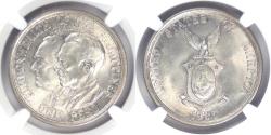 World Coins - PHILIPPINES- U.S Commonwealth, 1936 M, Peso, MS-66 NGC