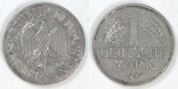 World Coins - GERMANY - Federal Republic, 1950 J Mark, Choice EF