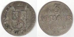 World Coins - GERMANY - Duchy of Jülich-Berg, Karl Theodor, 1792, 3 Stüber, Choice VG