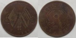 World Coins - CHINA - Republic of, Honan Province, ND (circa 1921) 20 Cash, Very Good
