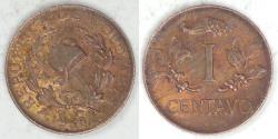 World Coins - COLOMBIA - Republic, 1958, Centavo, Choice BU RB