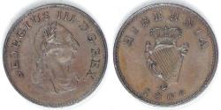 World Coins - IRELAND - United Kingdom, George III, 1806 Farthing, Uncirculated BN