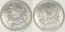 Us Coins - 1897-O Morgan Dollar, AU+ details