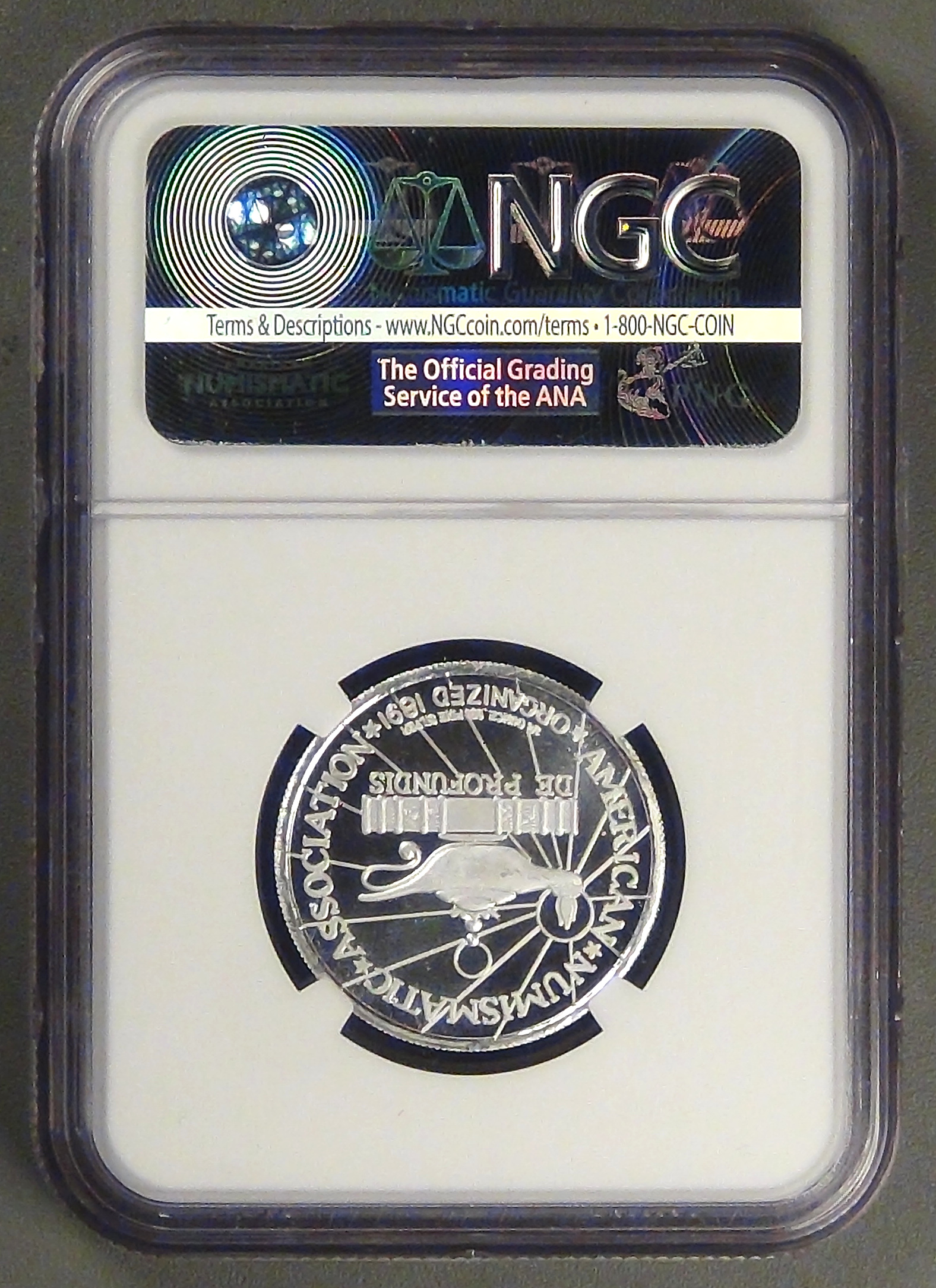 American Numismatic Association Membership Medallion, Brilliant