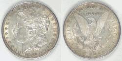 Us Coins - 1890-S Morgan Dollar, AU-55