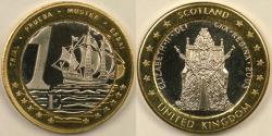 World Coins - GREAT BRITAIN, 2003 Euro, Gem Proof Deep Cameo