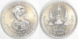 World Coins - THAILAND - Kingdom, Rama IX, BE2533 (1990), 10 Baht, Gem BU