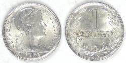 World Coins - COLOMBIA - Republic, 1956 Centavo, Choice BU