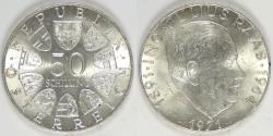 World Coins - AUSTRIA - Republic, 1971, 50 Schilling, Brilliant Uncirculated
