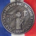 World Coins - PHILIPPINES circa 1987 Lorenzo Ruiz Canonization Medal