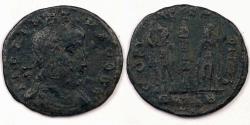 Ancient Coins - ROMAN EMPIRE, Delmatius as Caesar under Constantine I (335-337 AD) 336-7 AD, reduced Centenionalis, Fine