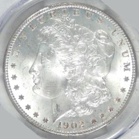 US Coins - 1902-O Morgan Dollar, MS-65+ PCGS