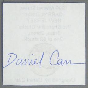 US Coins - 1999 Altered States CARRter Dollar (New Jersey) Parody Coin by Daniel Carr