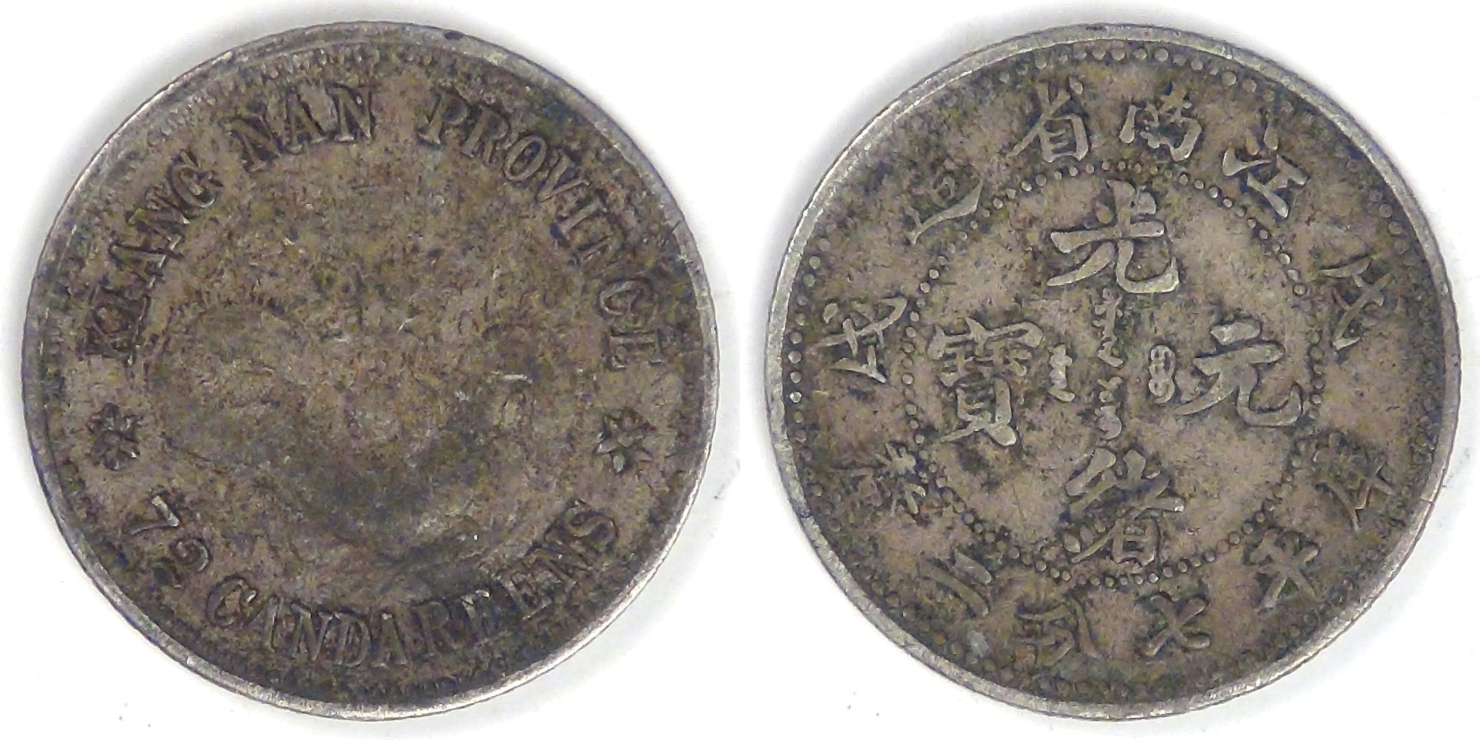 CHINA - Empire, Kiangnan Province, Guangxu, CD (1898) 7.2