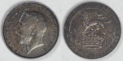 World Coins - GREAT BRITAIN, George V, 1911 Shilling, Extra Fine