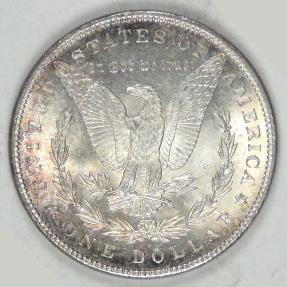 US Coins - 1899 Morgan Dollar, MS-63 PCGS