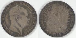World Coins - GERMANY - Prussia, Friedrich Wilhelm IV, 1859 Veriensthaler, about Fine