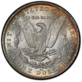 US Coins - 1884-CC Morgan Dollar, MS-63 PCGS