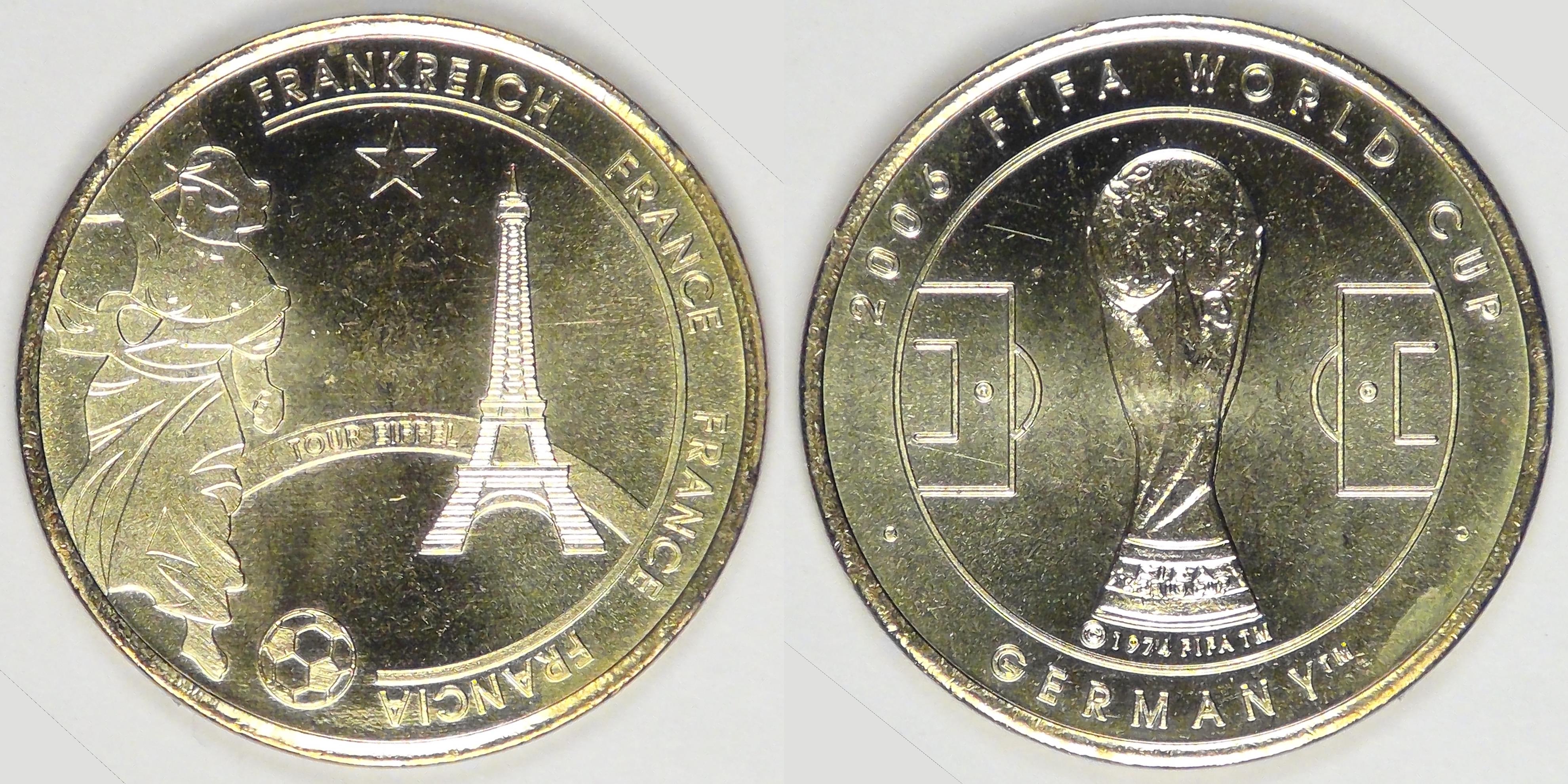 GERMANY - Federal Republic, 2006 FIFA World Cup Medal - France