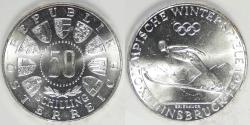 World Coins - AUSTRIA - 2nd Republic, 1964, 50 Schilling, Brilliant Uncirculated