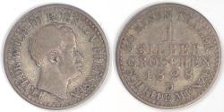 World Coins - GERMANY - Prussia, Friedrich Wilhelm III, 1828 D, Silbergroschen, Fine