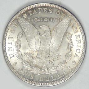 US Coins - 1884 Morgan Dollar, MS-63
