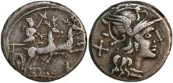 Ancient Coins - Anonymous denarius 143 AD
