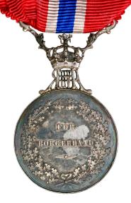 World Coins - Norway, King Haakon VIIs Medal for Outstanding Civil Service (1905-1957)