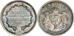 World Coins - Norway, 2 kroner 1907